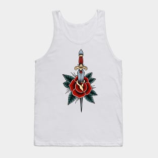 Rose and Dagger Tank Top